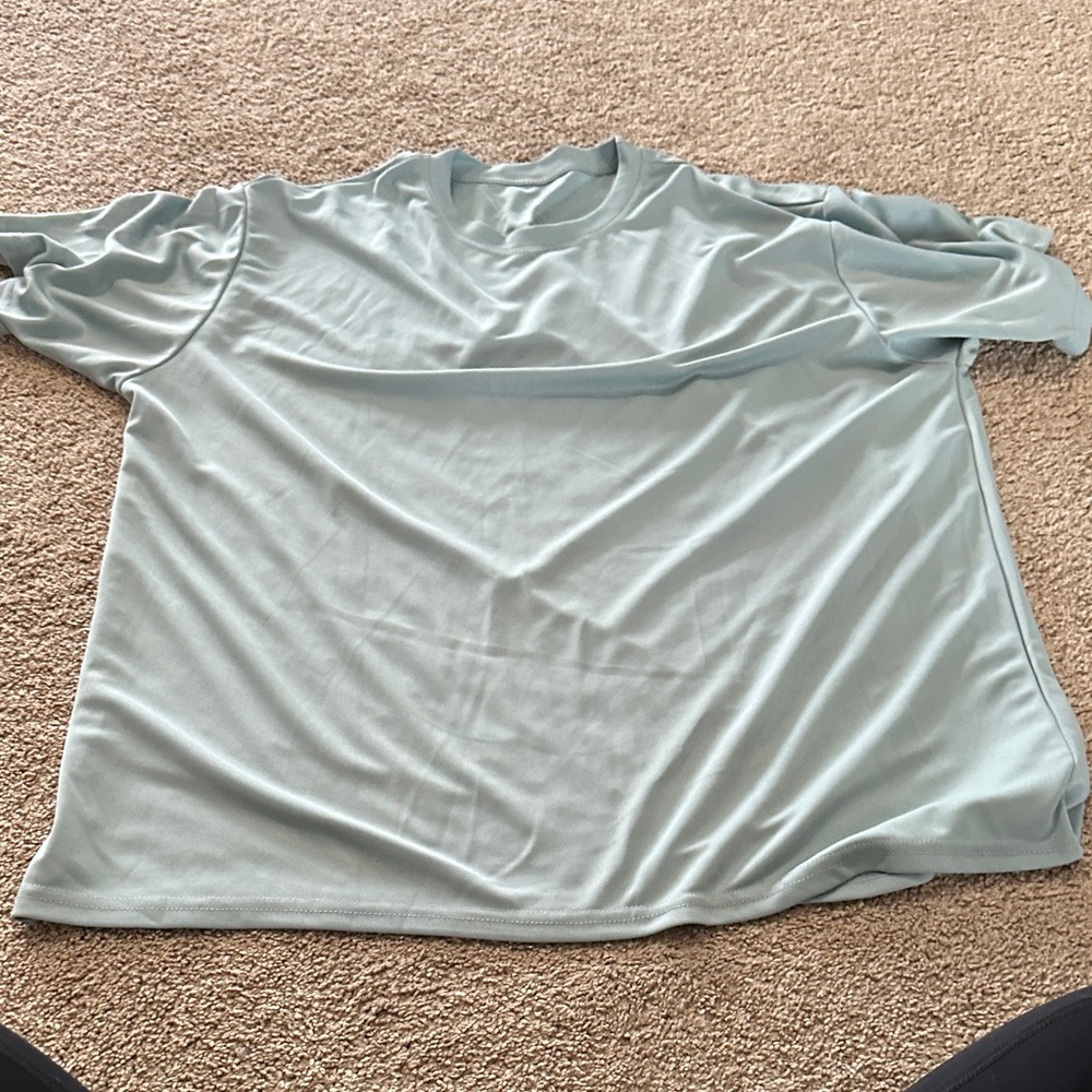 Amazon Light Blue Short Sleeve Tee